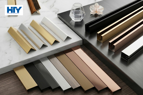 Ứng dụng thực tế của các loại nẹp inox theo màu sắc