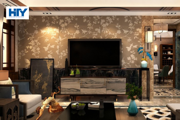 Kết hợp nẹp inox và hệ thống đèn LED