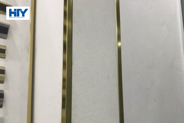 Ứng dụng thực tế của nẹp inox chữ V