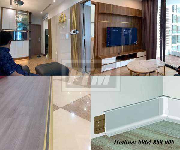 Ảnh thi công nẹp thực tế