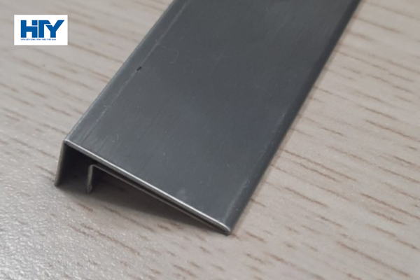 Nẹp F inox sàn gỗ